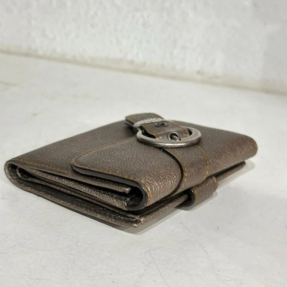 Dior Brown Leather Small Wallet